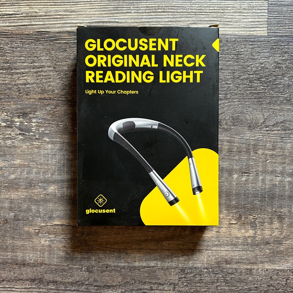 Glocusent neck reading light